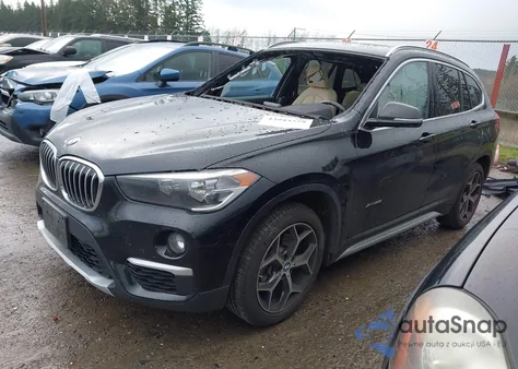 2018 BMW X1 xDrive28I из США, поврежденный, VIN WBXHT3C39J5K30998